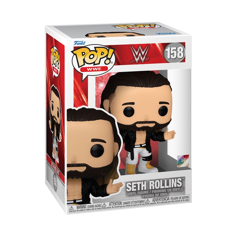 Funko Pop! Sports Vinyl: WWE POP! Seth Rollins with Coat - Gathering Games