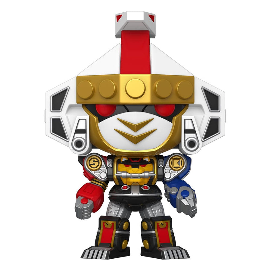 Funko Pop! Super - sized Movies 1783: Mighty Morphin Power Rangers: The Movie - Ninja Megazord (Metallic) - Gathering Games