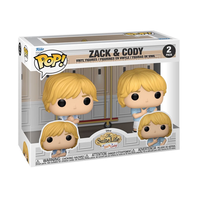 Funko POP! TV 2 Pack: Suite Life of Zack & Cody - Zack & Cody - Gathering Games