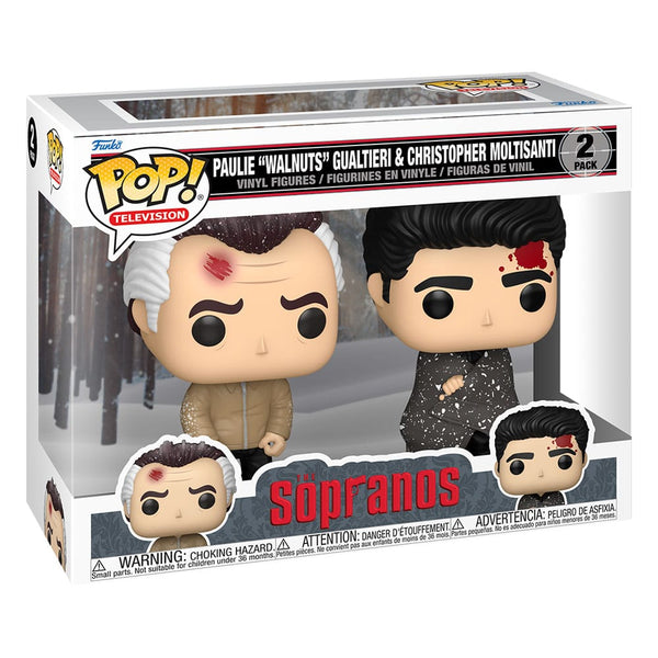 Funko POP! TV 2 Pack: The Sopranos - Paulie "Walnuts" Gualtieri & Christopher Moltisanti - 1