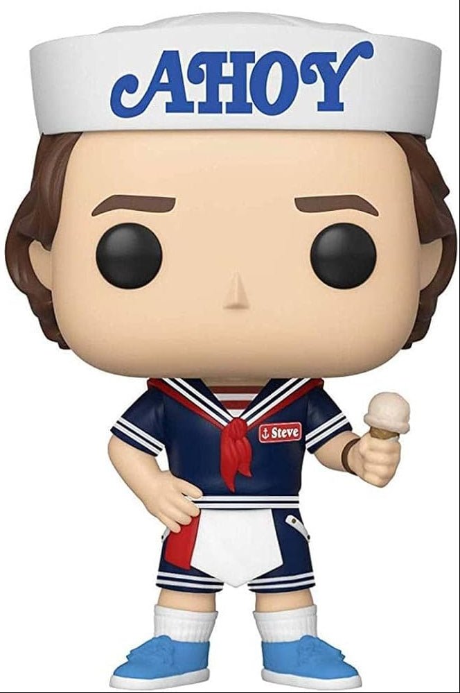 Funko POP! TV 803: Stranger Things - Steve with Hat and Ice Cream - Gathering Games