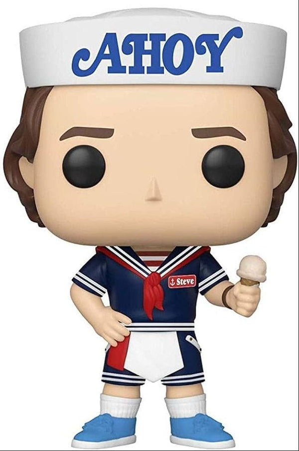 Funko POP! TV 803: Stranger Things - Steve with Hat and Ice Cream - 2