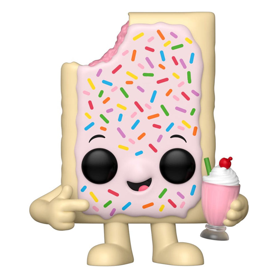 Funko POP! TV - Ads Icons 251: Pop - Tarts Mascot Strawberry Milkshake - Gathering Games