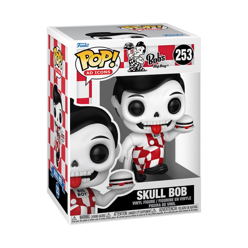 Funko POP! TV - Ads Icons 253: Bob's Big Boy - Skull Bob - Gathering Games