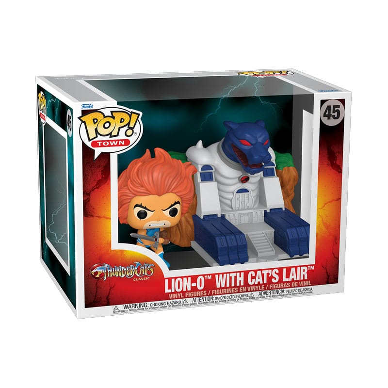 Funko Pop! TV Vinyl: Thundercats POP! Lion - O with Cat's Lair - Gathering Games
