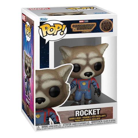 Funko Pop! Vinyl: Guardians of the Galaxy Vol. 3 POP! Rocket - Gathering Games