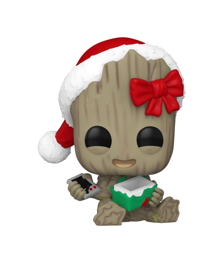 Funko Pop! Vinyl: Marvel POP! Holiday Groot - Gathering Games