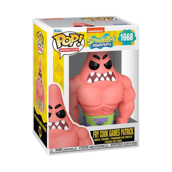 Funko Pop! Vinyl: SpongeBob SquarePants 25th Anniversary POP! Patrick with Muscles - Gathering Games