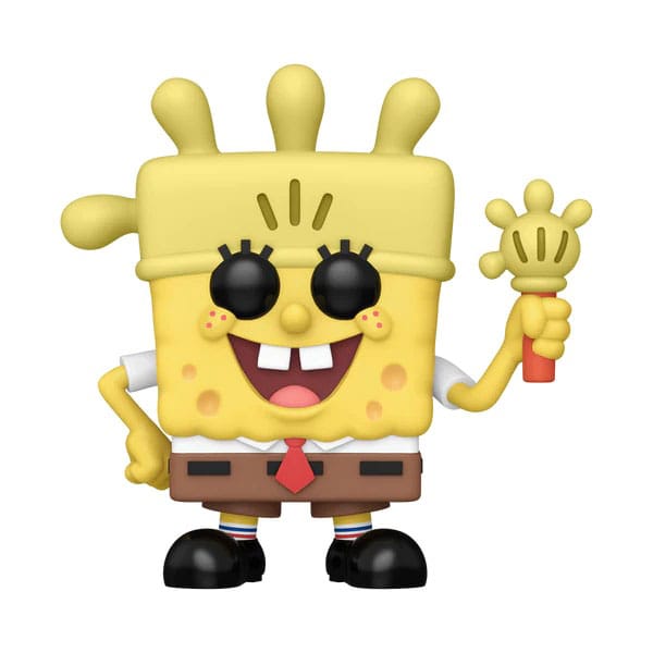 Funko Pop! Vinyl: SpongeBob SquarePants 25th Anniversary POP! SpongeBob with Glove Light - Gathering Games