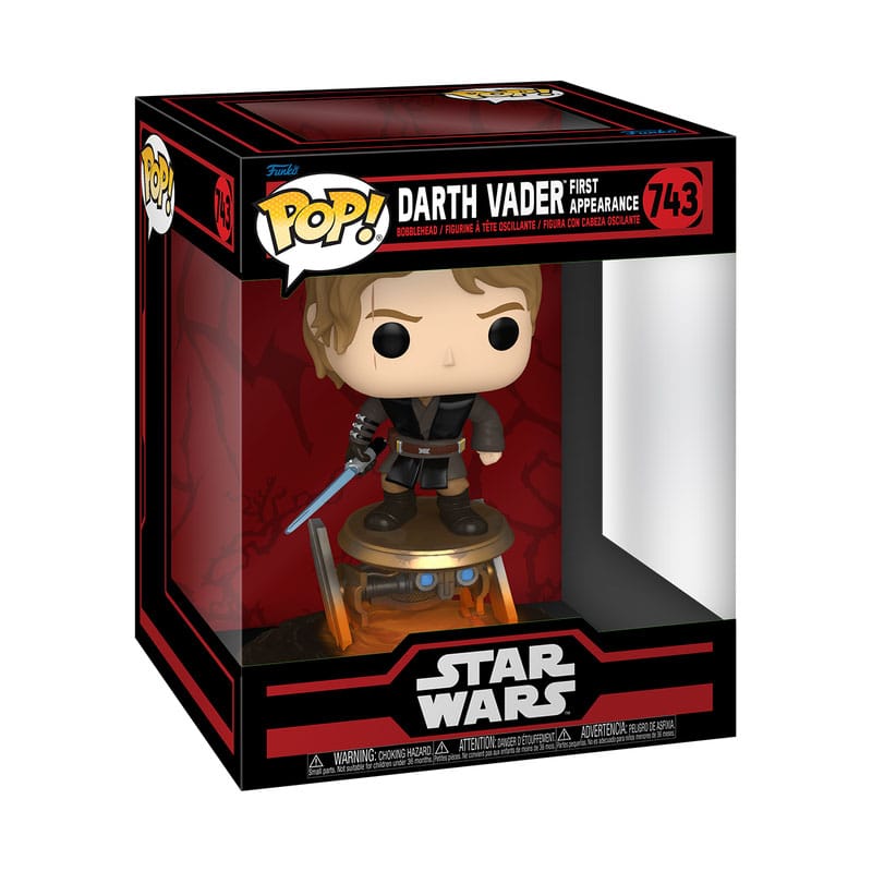 Funko Pop! Vinyl: Star Wars: Dark Side POP! Darth Vader (First Appearance) Deluxe - Gathering Games
