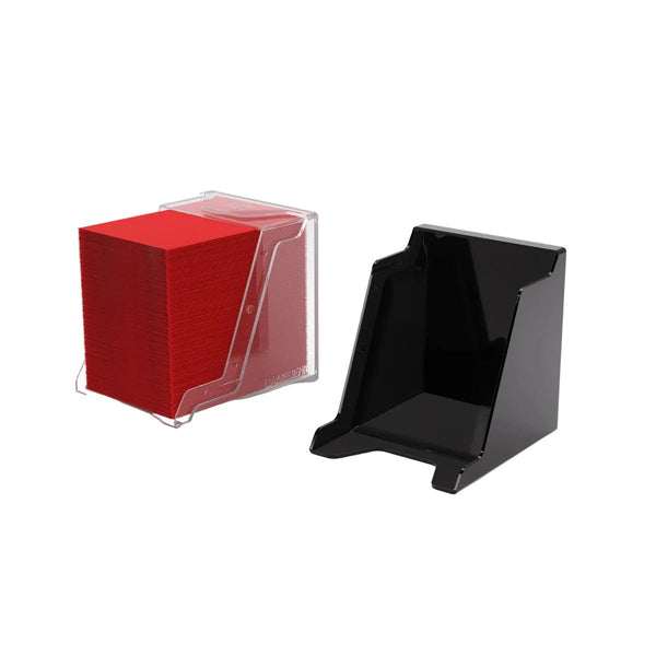 Gamegenic: Bastion 80+ XL Deck Box - Black/Clear - 2