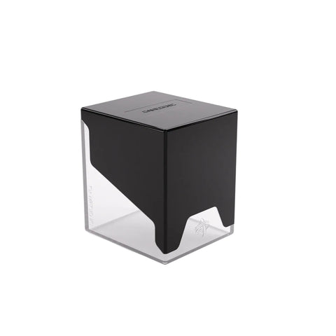 Gamegenic: Bastion 80+ XL Deck Box - Black/Clear - Gathering Games
