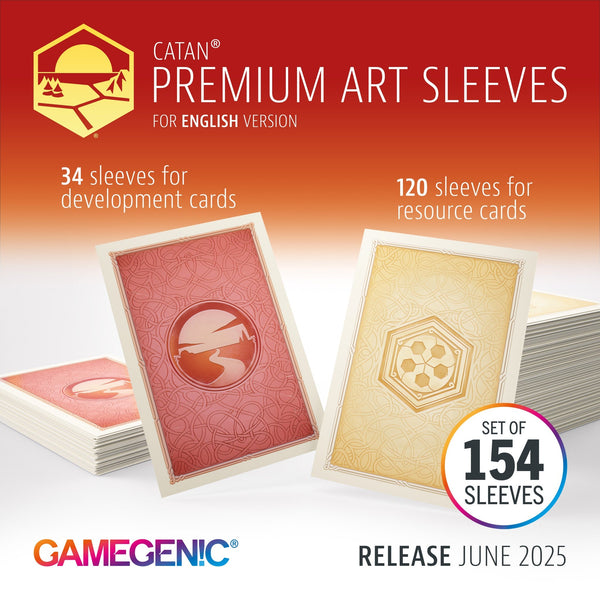 CATAN Art Sleeves | Gamegenic