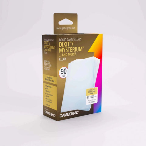 Gamegenic - Dixit Board Game Sleeves - Clear (100 count) - Gathering Games