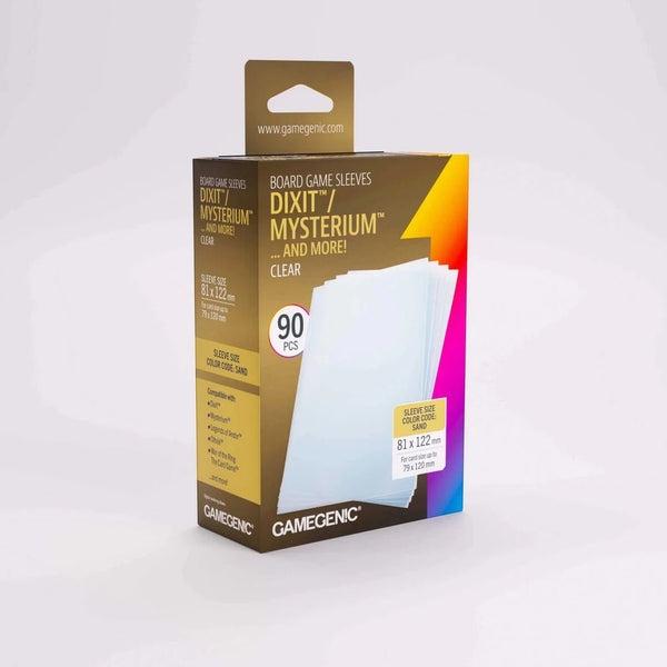 Gamegenic - Dixit Board Game Sleeves - Clear (100 count) - 1