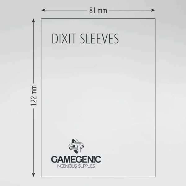 Gamegenic - Dixit Board Game Sleeves - Clear Matte (100 count) - 2