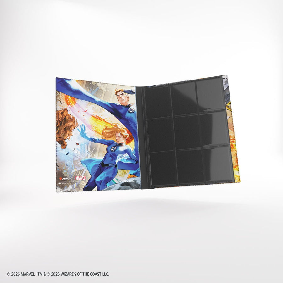 Gamegenic - Magic: The Gathering Marvel Super Heroes 18-Pocket Casual Album - The Fantastic Four - Gathering Games