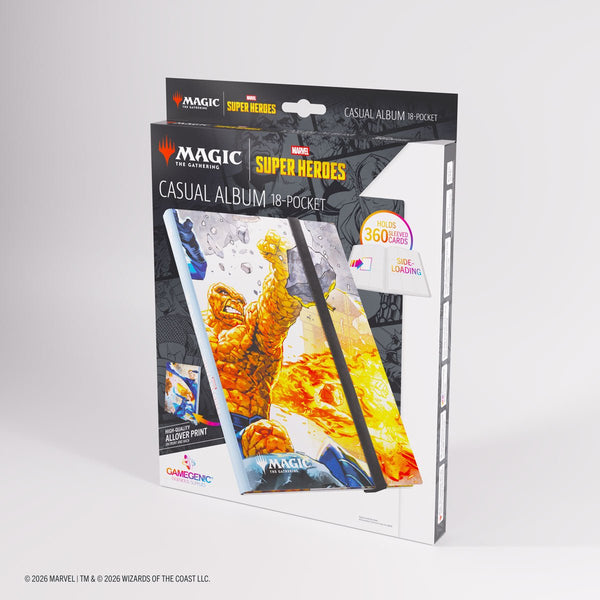Gamegenic - Magic: The Gathering Marvel Super Heroes 18-Pocket Casual Album - The Fantastic Four - 5