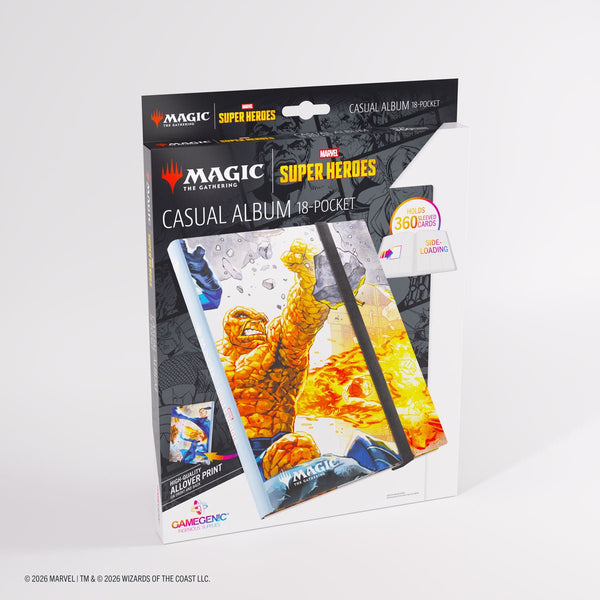 Gamegenic - Magic: The Gathering Marvel Super Heroes 18-Pocket Casual Album - The Fantastic Four - 6