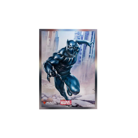 Gamegenic - Magic: The Gathering Marvel Super Heroes Premium Art Sleeves - Black Panther - Gathering Games