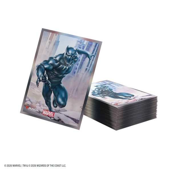 Gamegenic - Magic: The Gathering Marvel Super Heroes Premium Art Sleeves - Black Panther - 4