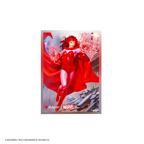 Gamegenic - Magic: The Gathering Marvel Super Heroes Premium Art Sleeves - Killmonger, Scourge of Wakanda - Gathering Games