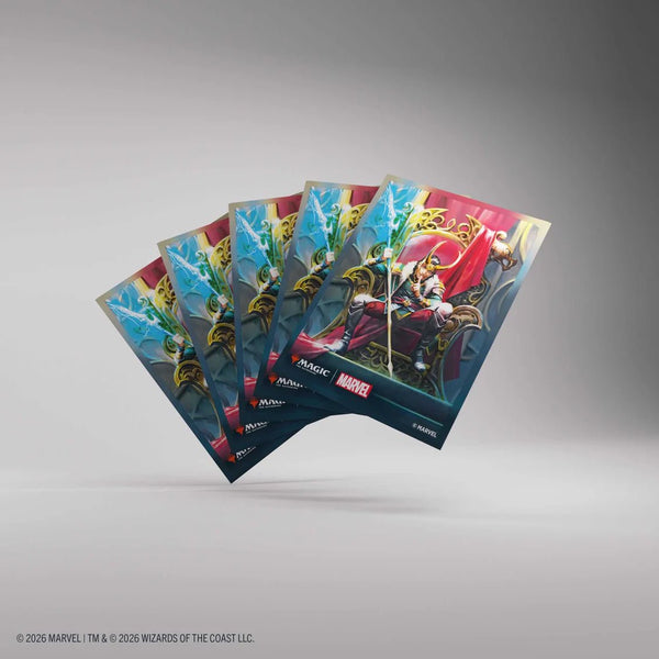 Gamegenic - Magic: The Gathering Marvel Super Heroes Premium Art Sleeves - Loki/Doctor Doom - 3