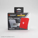 Gamegenic - Magic: The Gathering Marvel Super Heroes Premium Double Sleeving Pack 100 -  Comic Burst Red - 1