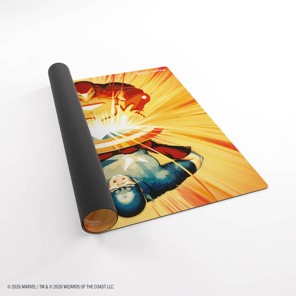 Gamegenic - Magic: The Gathering - Marvel Super Heroes Prime 2-Player Playmat - Iron Man / Captain America - 3