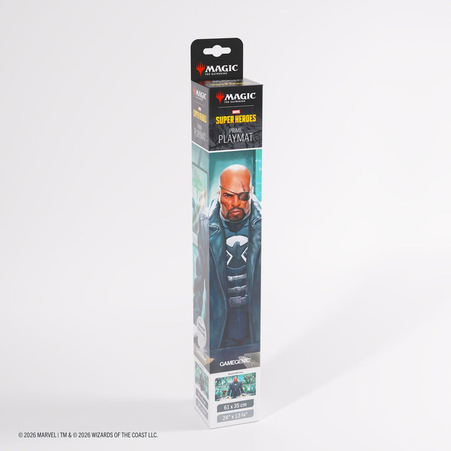 Gamegenic - Magic: The Gathering Marvel Super Heroes Prime Playmat - Director Nick Fury - Gathering Games