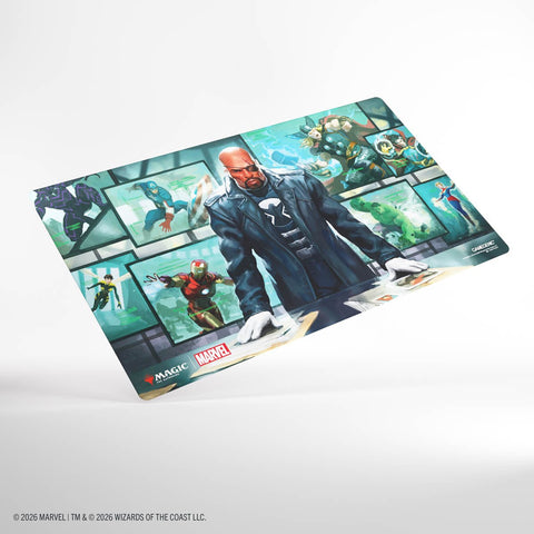 Gamegenic - Magic: The Gathering Marvel Super Heroes Prime Playmat - Director Nick Fury - Gathering Games