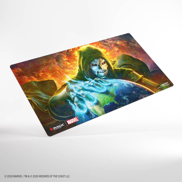 Gamegenic - Magic: The Gathering Marvel Super Heroes Shiny Playmat - Doom Reigns Supreme - 1