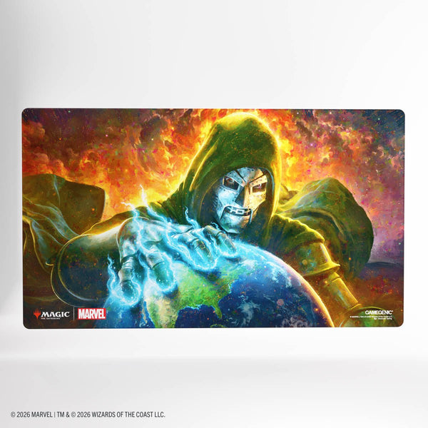 Gamegenic - Magic: The Gathering Marvel Super Heroes Shiny Playmat - Doom Reigns Supreme - 2