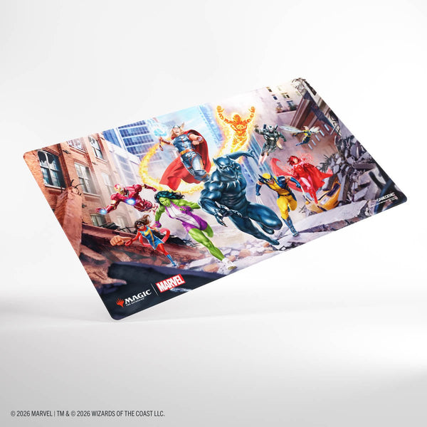 Gamegenic - Magic: The Gathering Marvel Super Heroes Shiny Playmat - Marvel Super Heroes - 1