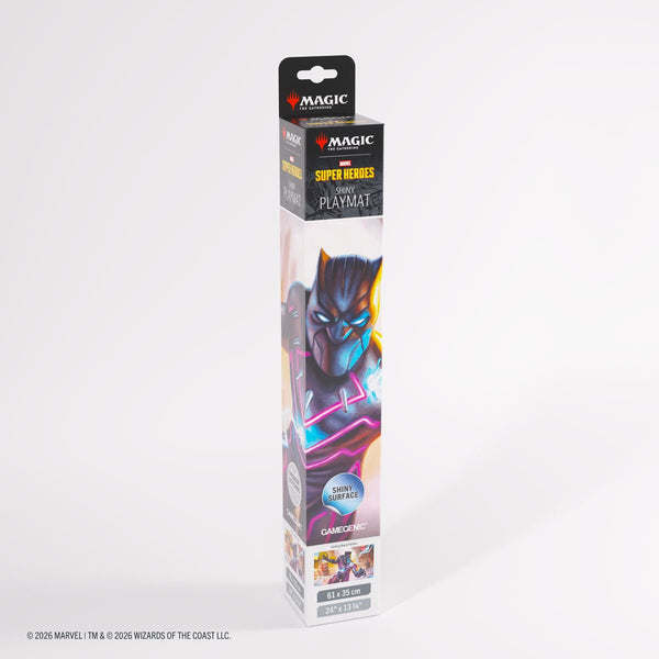 Gamegenic - Magic: The Gathering Marvel Super Heroes Shiny Playmat - Striking Black Panther - 3