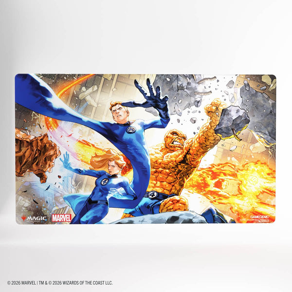 Gamegenic - Magic: The Gathering Marvel Super Heroes Shiny Playmat - The Fantastic Four - 2