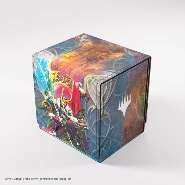 Gamegenic - Magic: The Gathering Marvel Super Heroes Sidekick PRO 100+ XL Deck Box - Doom/Loki - 2