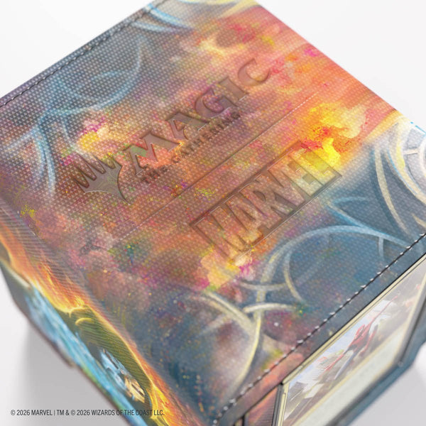 Gamegenic - Magic: The Gathering Marvel Super Heroes Sidekick PRO 100+ XL Deck Box - Doom/Loki - 6