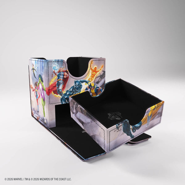 Gamegenic - Magic: The Gathering Marvel Super Heroes Sidekick PRO 100+ XL Deck Box - Marvel Super Heroes - 20