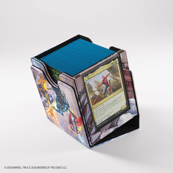 Gamegenic - Magic: The Gathering Marvel Super Heroes Sidekick PRO 100+ XL Deck Box - Marvel Super Heroes - 21