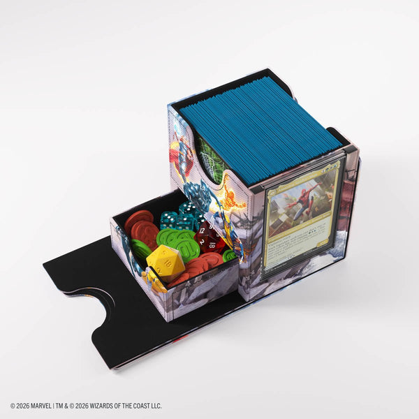 Gamegenic - Magic: The Gathering Marvel Super Heroes Sidekick PRO 100+ XL Deck Box - Marvel Super Heroes - 11