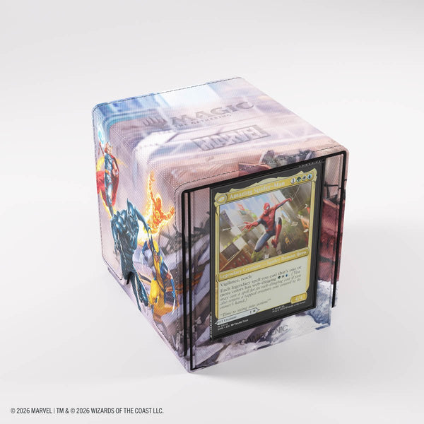 Gamegenic - Magic: The Gathering Marvel Super Heroes Sidekick PRO 100+ XL Deck Box - Marvel Super Heroes - 4