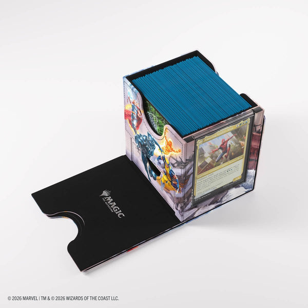 Gamegenic - Magic: The Gathering Marvel Super Heroes Sidekick PRO 100+ XL Deck Box - Marvel Super Heroes - 10