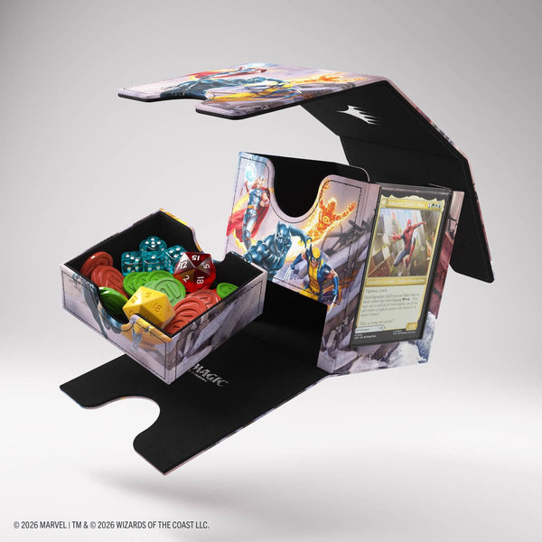 Gamegenic - Magic: The Gathering Marvel Super Heroes Sidekick PRO 100+ XL Deck Box - Marvel Super Heroes - 19
