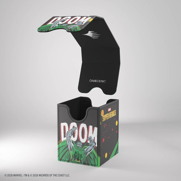 Gamegenic - Magic: The Gathering Marvel Super Heroes Squire 100+ XL Deck Box - Doctor Doom - 7