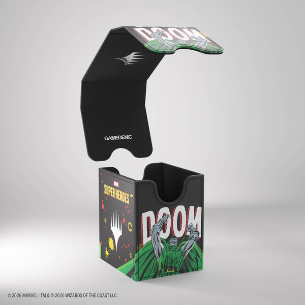 Gamegenic - Magic: The Gathering Marvel Super Heroes Squire 100+ XL Deck Box - Doctor Doom - 8