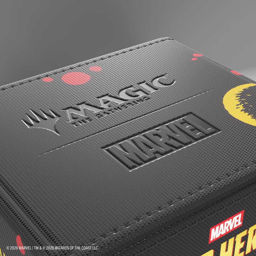 Gamegenic - Magic: The Gathering Marvel Super Heroes Squire 100+ XL Deck Box - Doctor Doom - Gathering Games