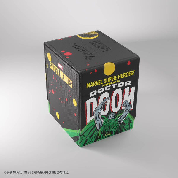 Gamegenic - Magic: The Gathering Marvel Super Heroes Squire 100+ XL Deck Box - Doctor Doom - 3