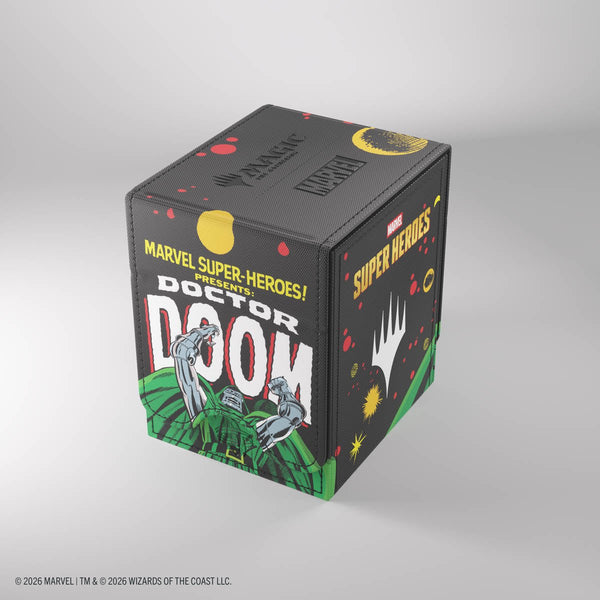 Gamegenic - Magic: The Gathering Marvel Super Heroes Squire 100+ XL Deck Box - Doctor Doom - 2