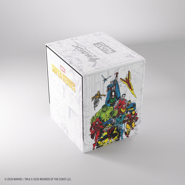 Gamegenic - Magic: The Gathering Marvel Super Heroes Squire 100+ XL Deck Box - Marvel Age - 3